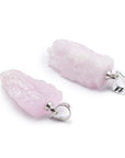 CIONDOLO IN KUNZITE GREZZA - Amore e guarigione emotiva - Clorophilla Shop