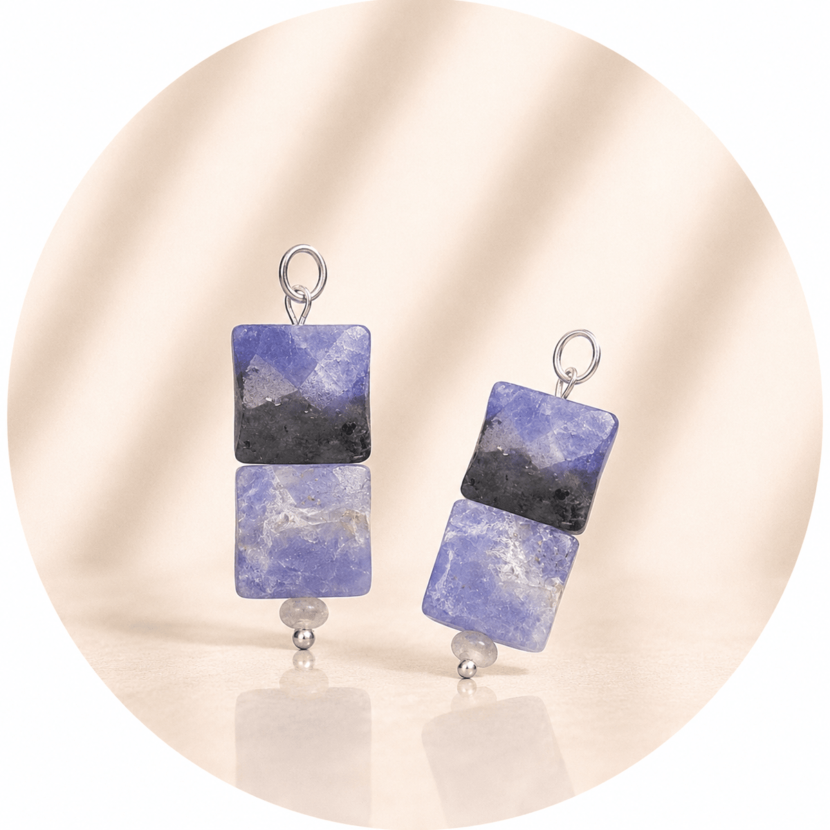 CIONDOLO IN TANZANITE SFACCETTATA - Trasformazione, crescita spirituale e intuizione - Clorophilla Shop
