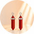 CIONDOLO PRISMA IN DIASPRO ROSSO - Forza, coraggio e radicamento - Clorophilla Shop