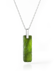 COLLANA CON MOLDAVITE NATURALE - Confezione Regalo, garanzia | Scopri su Clorophilla Shop