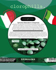 Clorophilla Spirulina Bio in compresse - Integratore dimagrimento, stanchezza e difese immunitarie - Clorophilla Shop