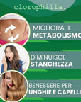 Clorophilla Spirulina Bio in compresse - Integratore dimagrimento, stanchezza e difese immunitarie - Clorophilla Shop