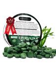 Clorophilla Spirulina Bio in compresse - Integratore dimagrimento, stanchezza e difese immunitarie - Clorophilla Shop