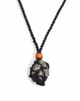 COLLANA CON GABBIETTA PER PIETRE - Nero - Clorophilla Shop