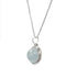 Collana con pendente a sfera in Acquamarina - Argento 925 - Clorophilla Shop