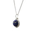 Collana con pendente a sfera in Pietra Lapislazzuli - Argento 925 - Clorophilla Shop