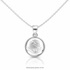 Collana con pendente in Cristallo di Rocca - Argento 925 - Clorophilla Shop