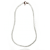 COLLANA IN AGATA BIANCA - Equilibrio, calma e purezza - Clorophilla Shop