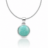 COLLANA IN AMAZZONITE ARGENTO 925 - Calma, comunicazione e armonia interiore - Clorophilla Shop