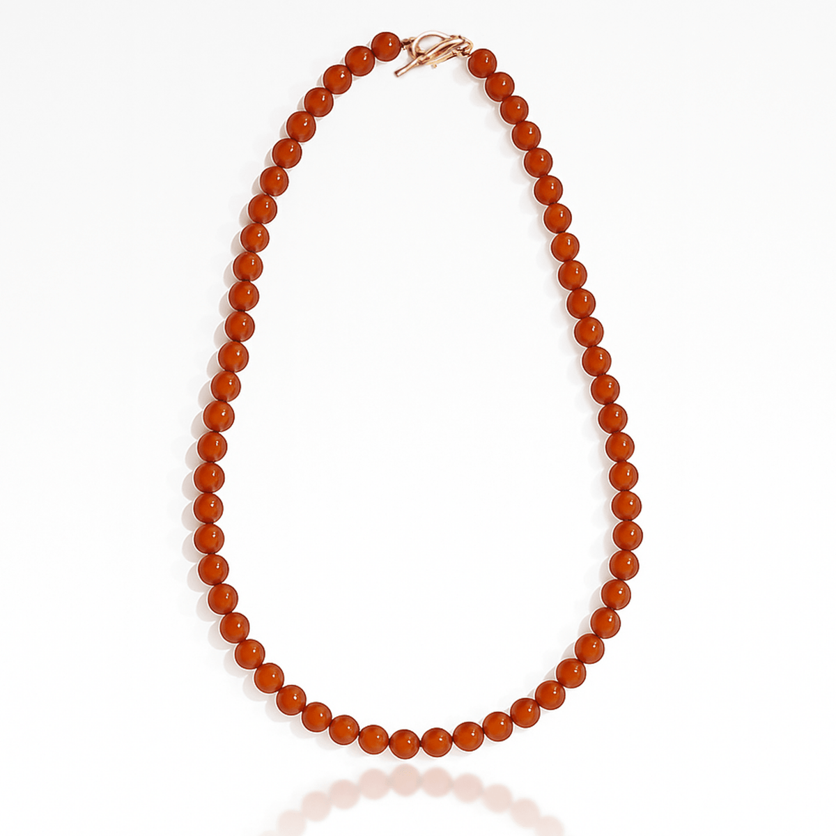 Collana in pietra naturale - Corniola - Clorophilla Shop