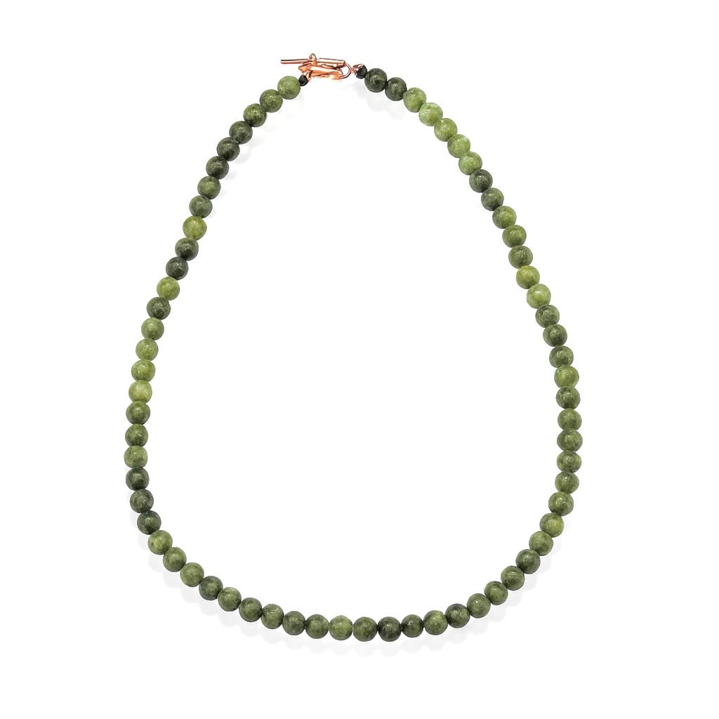 Collana in pietra naturale - Giada xiuyi - Clorophilla Shop