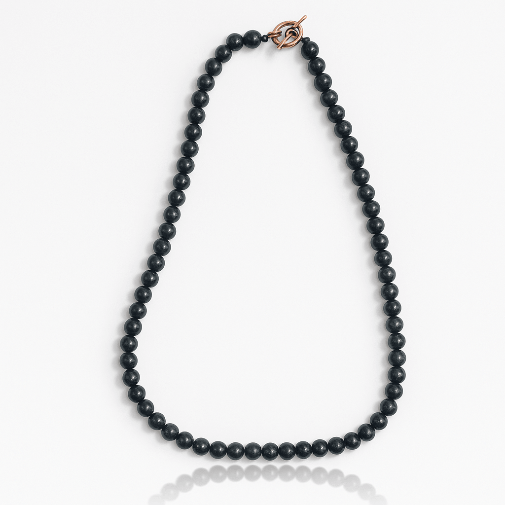 Collana in pietra naturale - Shungite AA - Clorophilla Shop
