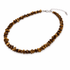 Collana in scaglie di pietra naturale - Occhio di Tigre - Clorophilla Shop