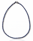 Collana in TANZANITE naturale e Tormalina - Protettiva e trasformativa - Clorophilla Shop