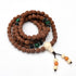 Collana Mala elastica Buddhista in Rudraksha - Clorophilla Shop