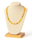 COLLANA SCAGLIE IN AMBRA - Talismano di protezione - Adulto e bambino - Clorophilla Shop