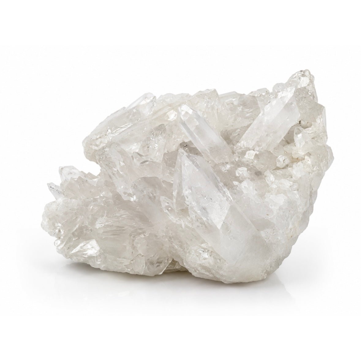 DRUSA DI CRISTALLO DI ROCCA (QUARZO IALINO) – Purificazione energetica per minerali - Clorophilla Shop