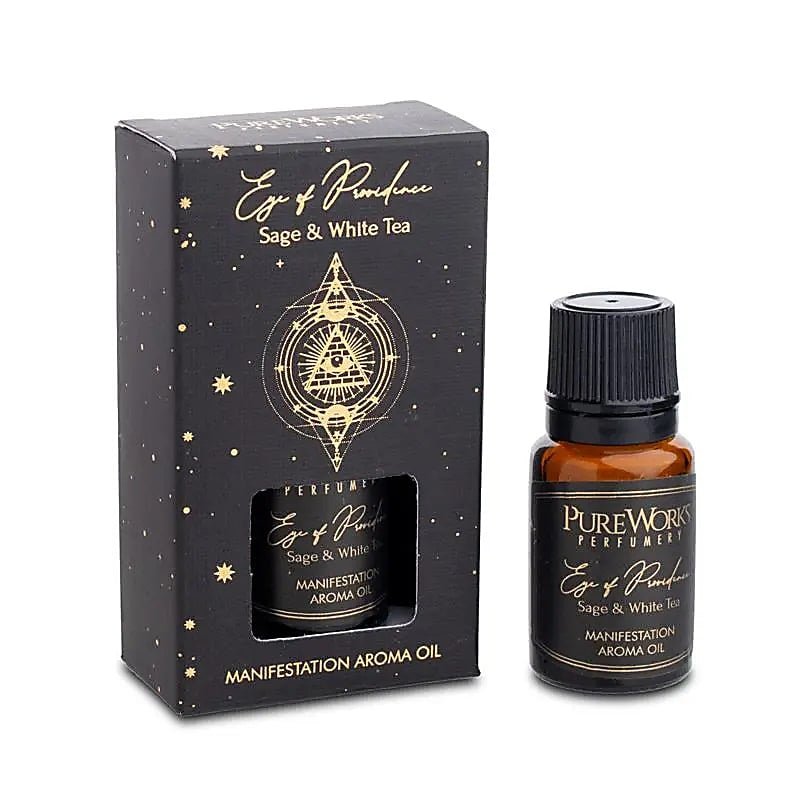 Esoteric Vibes Olio Essenziale Occhio della Provvidenza - Salvia e Tè Bianco - Clorophilla Shop