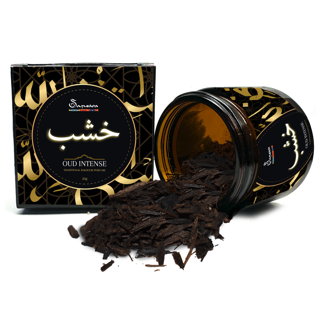 SAMSARA BAKHOOR - Legno di oud arabo | Jasmine oud | Scopri su Clorophilla Shop