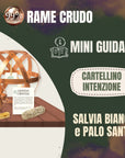 Genesa Crystal in Rame crudo 99% artigianale, incluso kit intenzione e purificazione - Clorophilla Shop