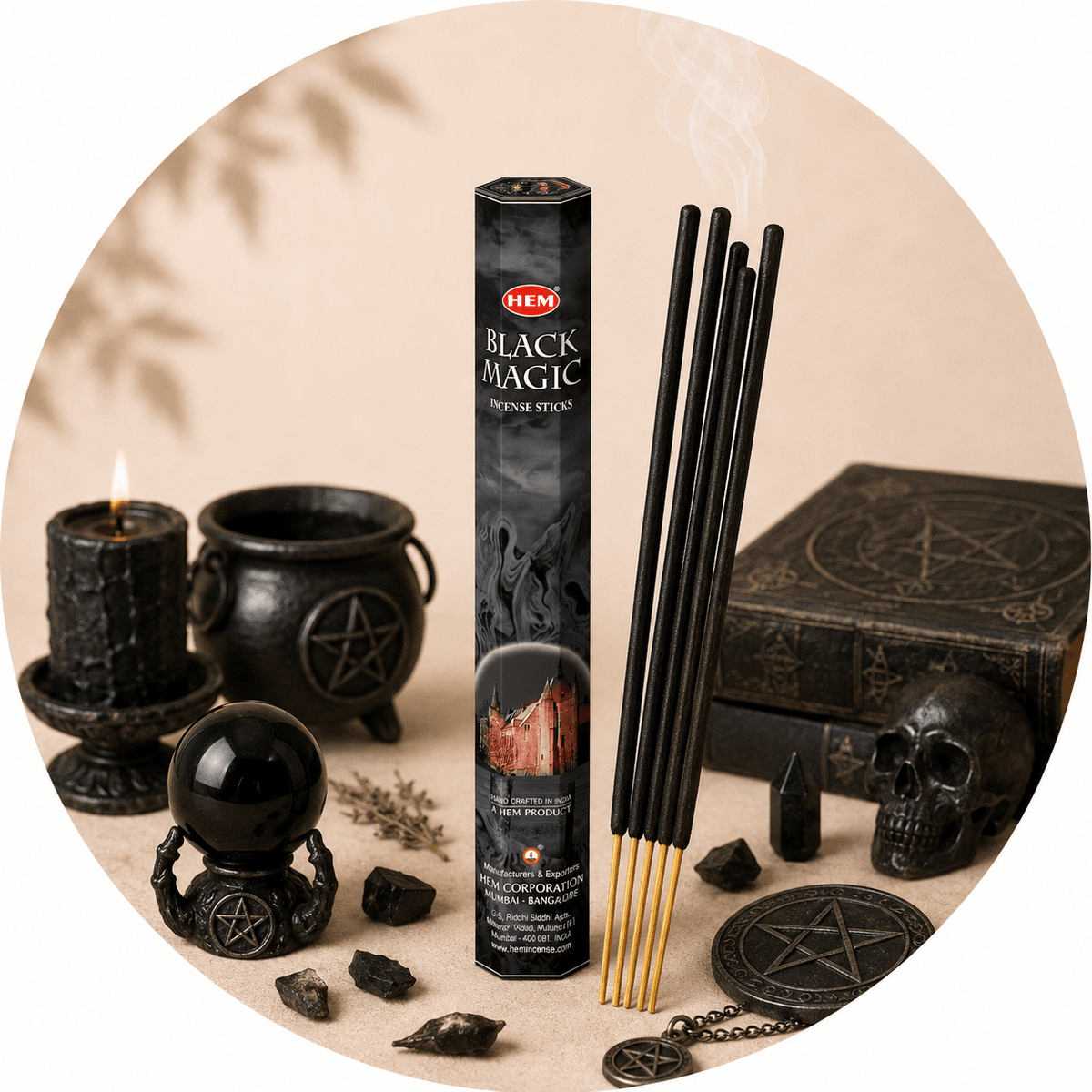 HEM INCENSO IN BASTONCINI - Black Magic - Clorophilla Shop