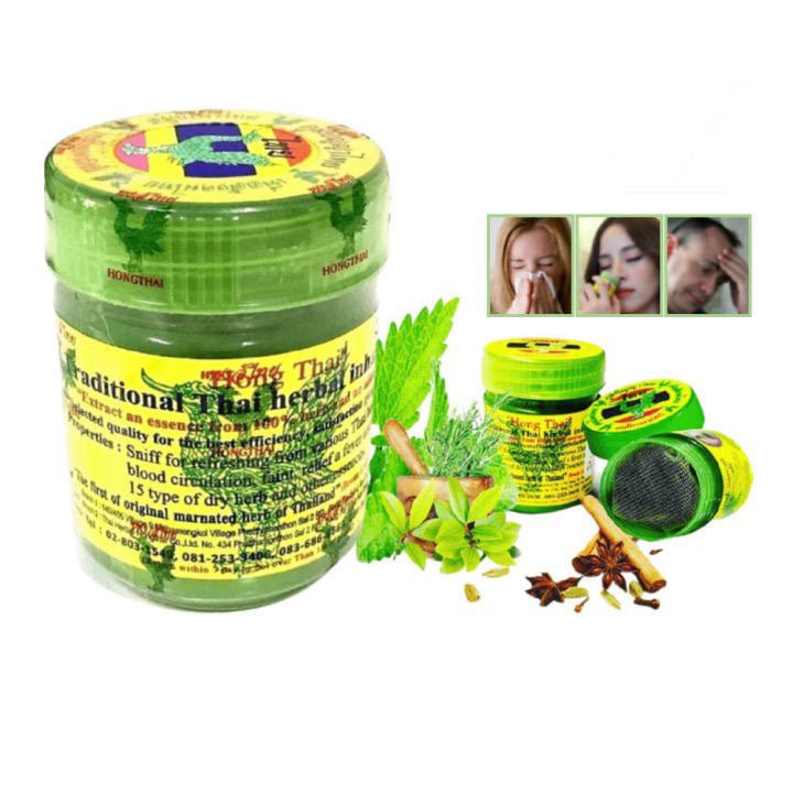 Hong Thai Inalatore di Erbe Thailandesi - Libera le vie respiratorie - Clorophilla Shop