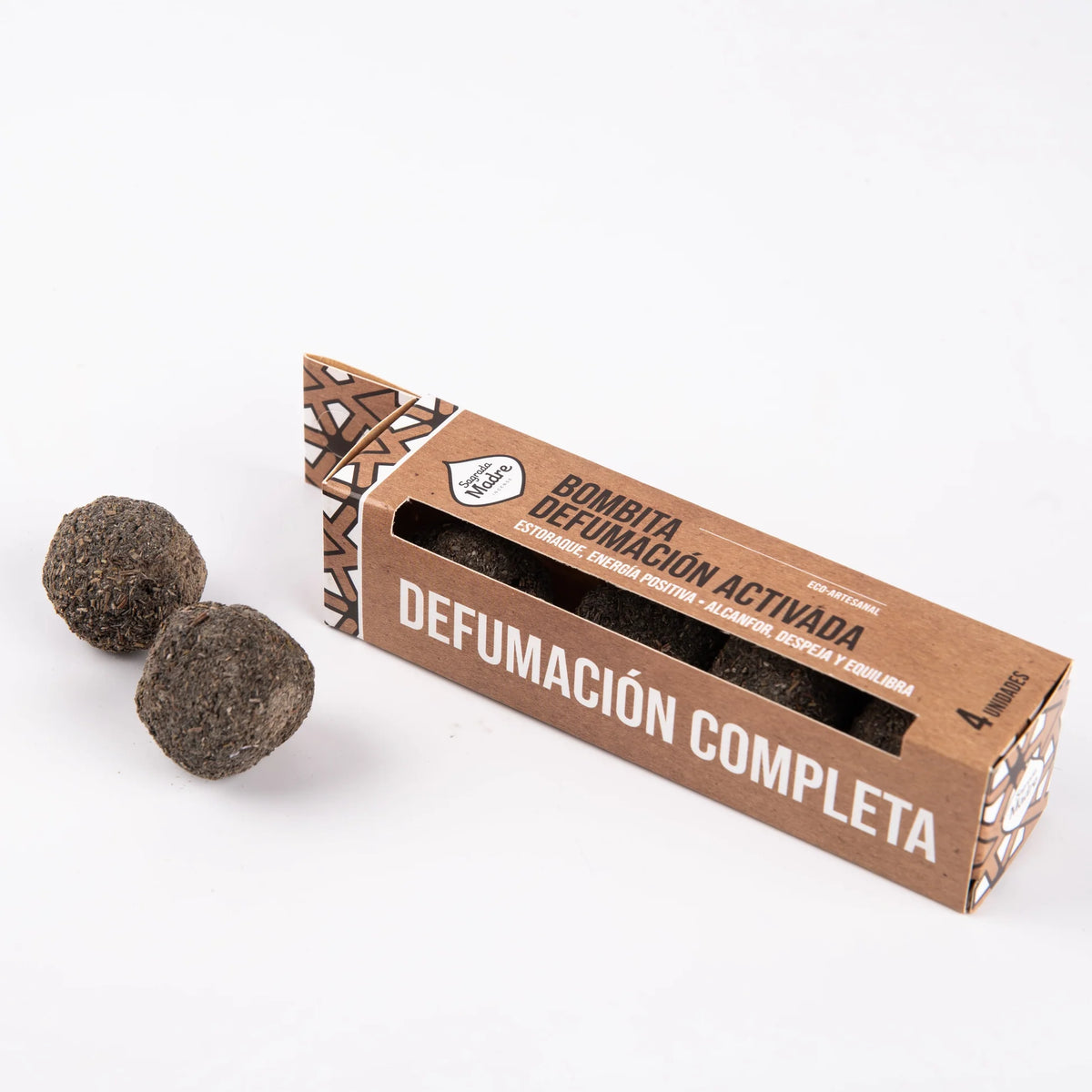 Sagrada Madre BOMBITA DEFUMACIÒN COMPLETA Smudge di Erbe naturali artigianali - Fumigazione Completa | Scopri su Clorophilla Shop