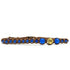 Samsara Cavigliera tibetana Shamballa con pietre - AGATA BLU FILO MARRONE | Scopri su Clorophilla Shop
