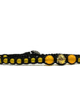 Samsara Cavigliera tibetana Shamballa con pietre - AGATA GIALLA FILO NERO | Scopri su Clorophilla Shop