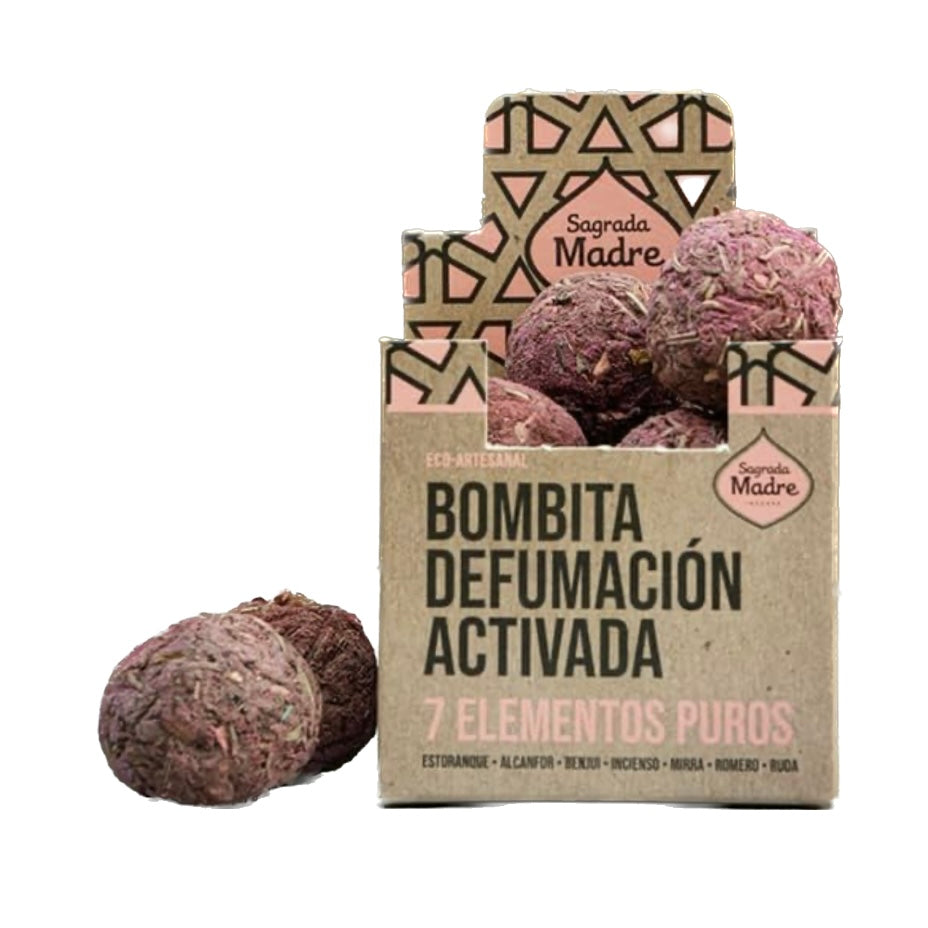 Sagrada Madre BOMBITA Smudge di Erbe naturali artigianali - 7 Elementi puri | Scopri su Clorophilla Shop