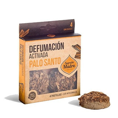 Sagrada Madre PASTILLAS Erbe artigianali per fumigazione - Palo Santo | Scopri su Clorophilla Shop