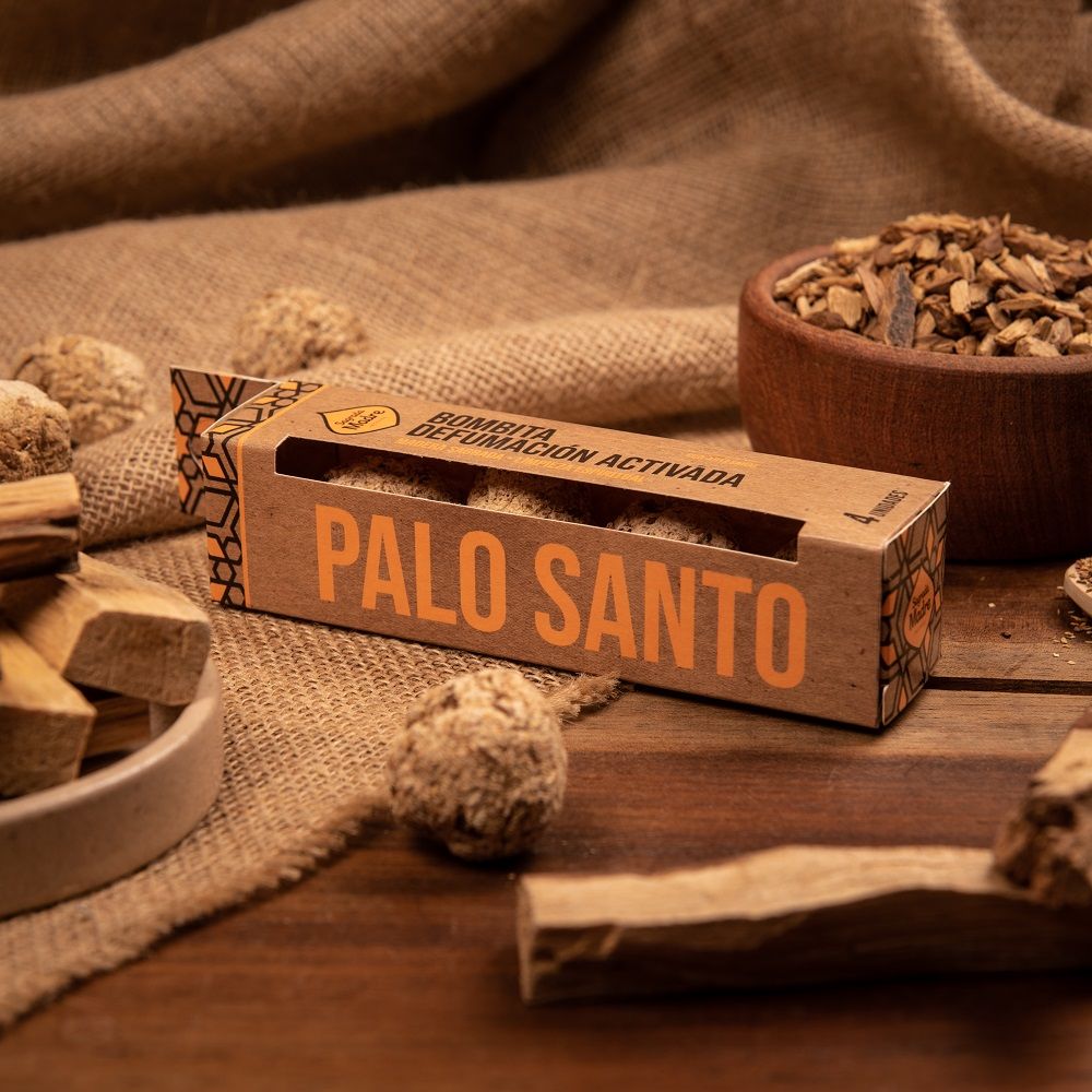 Sagrada Madre BOMBITA PALO SANTO Smudge di Erbe naturali artigianali - Palo Santo | Scopri su Clorophilla Shop