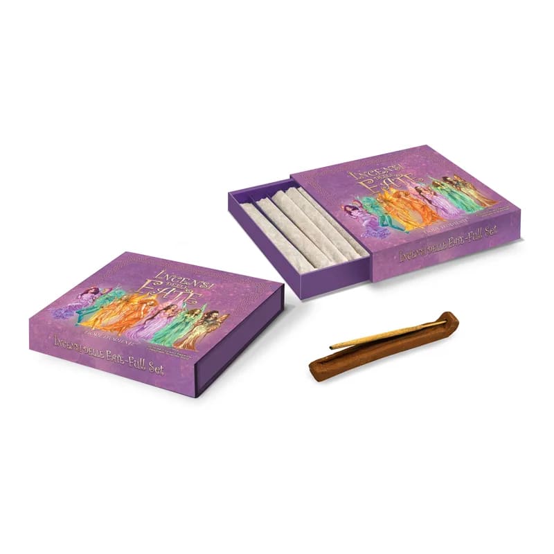 Fiore d'Oriente Set Fate incenso in bastoncini - Portaincenso incluso | Scopri su Clorophilla Shop