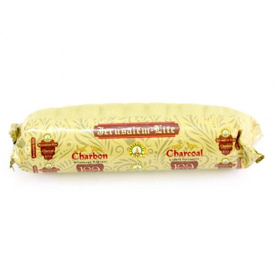 Jerusalem-Lite Carboncini per bruciare Incenso in Grani, Resine ed Erbe - rotolo da 10pz | Scopri su Clorophilla Shop