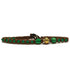 Samsara Cavigliera tibetana Shamballa con pietre - AGATA VERDE FILO MARRONE | Scopri su Clorophilla Shop