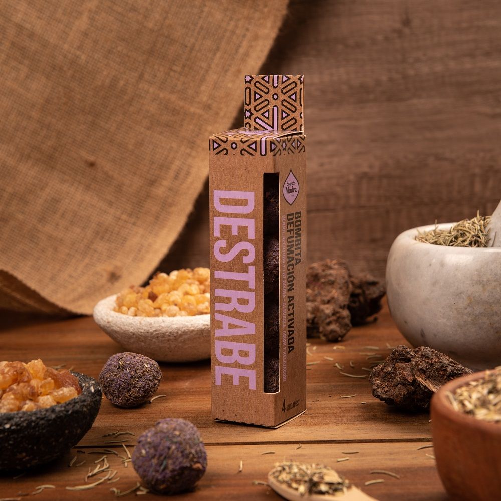 Sagrada Madre BOMBITA DESTRABE Smudge di Erbe naturali artigianali - Sblocco Energetico | Scopri su Clorophilla Shop