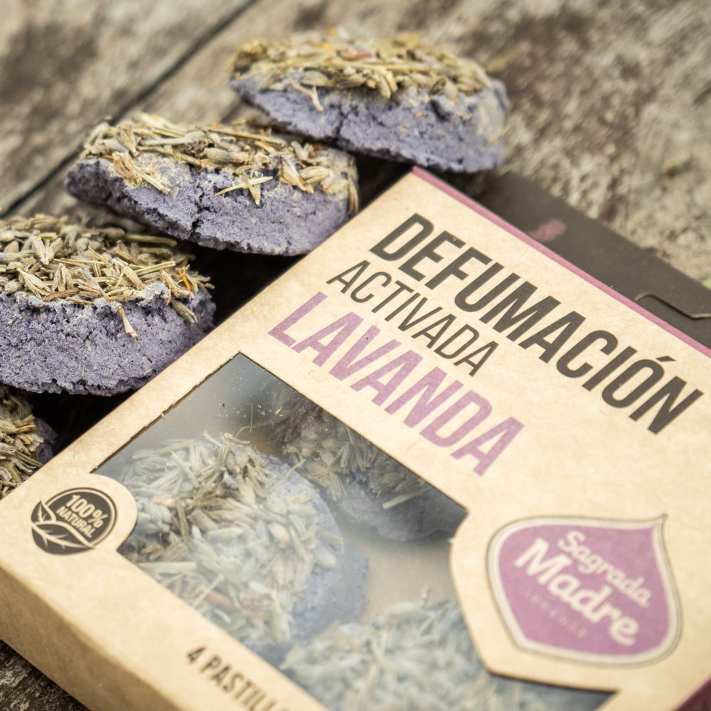 Sagrada Madre PASTILLAS Erbe artigianali per fumigazione - Lavanda | Scopri su Clorophilla Shop