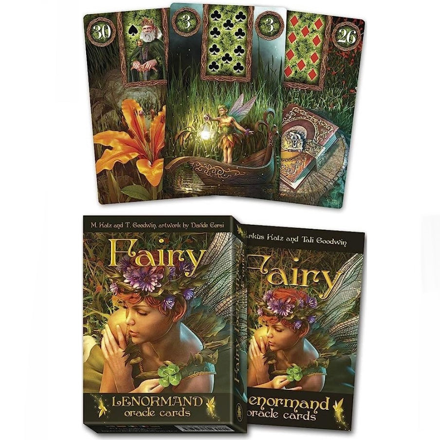Lo Scarabeo "Fairy Lenormand Oracle" - 36 Carte Oracolo delle Fate con libro | Scopri su Clorophilla Shop