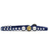 Samsara Cavigliera tibetana Shamballa con pietre - AGATA BIANCA FUME' FILO BLU | Scopri su Clorophilla Shop