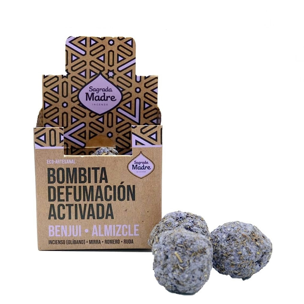 Sagrada Madre BOMBITA Smudge di Erbe naturali artigianali - Benzoino e Muschio | Scopri su Clorophilla Shop