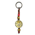 Samsara Portachiavi Tibetano artigianale in Agata Rossa e ottone - Energia positiva e protezione | Scopri su Clorophilla Shop