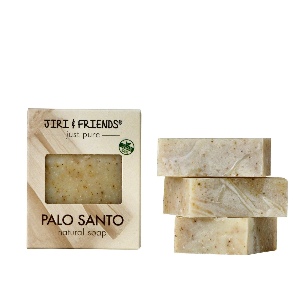 JIRI & FRIENDS SAPONE ARTIGIANALE VEGANO - Palo Santo naturale - Clorophilla Shop