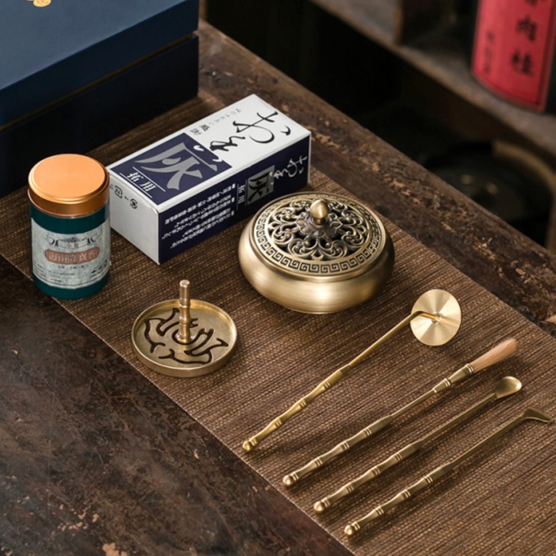 Kit incenso tradizionale - Esperienza spirituale e pratica interiore - Clorophilla Shop