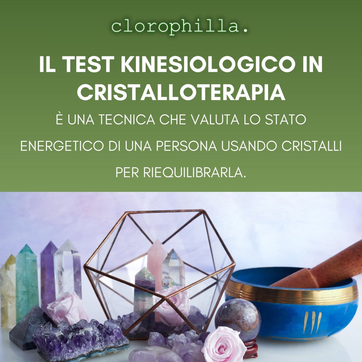 KIT TROVA LA TUA PIETRA - Set completo per test kinesiologico cristalloterapia - Clorophilla Shop