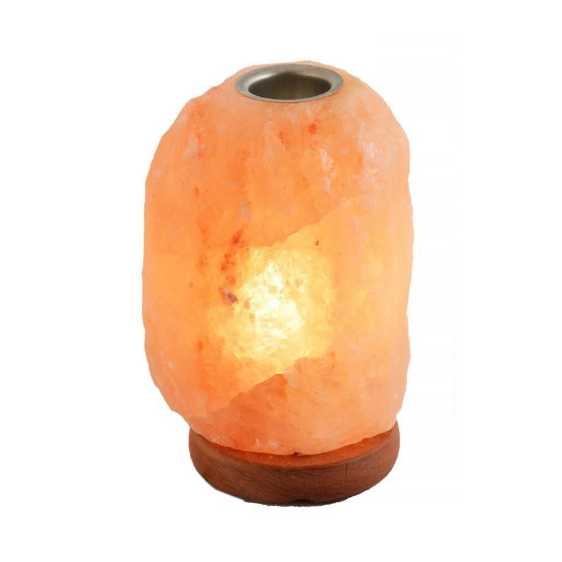 Lampada di Sale dell'Himalaya naturale aroma brucia essenze - 2/3kg - Clorophilla Shop