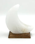 Lampada di Sale dell'Hymalaya naturale Luna bianca - 3/4kg - Clorophilla Shop