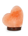Lampada di sale rosa dell'Himalaya USB a forma di cuore - 600g - Clorophilla Shop