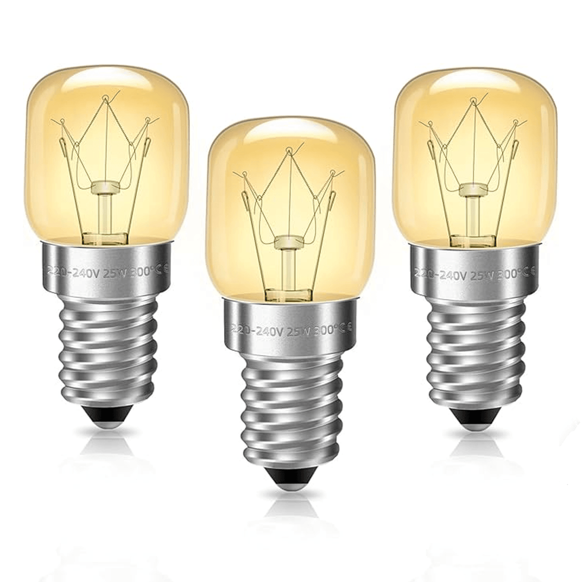Lampadina ricambio per Lampada di Sale - E14|T25 - 15w luce calda - Clorophilla Shop