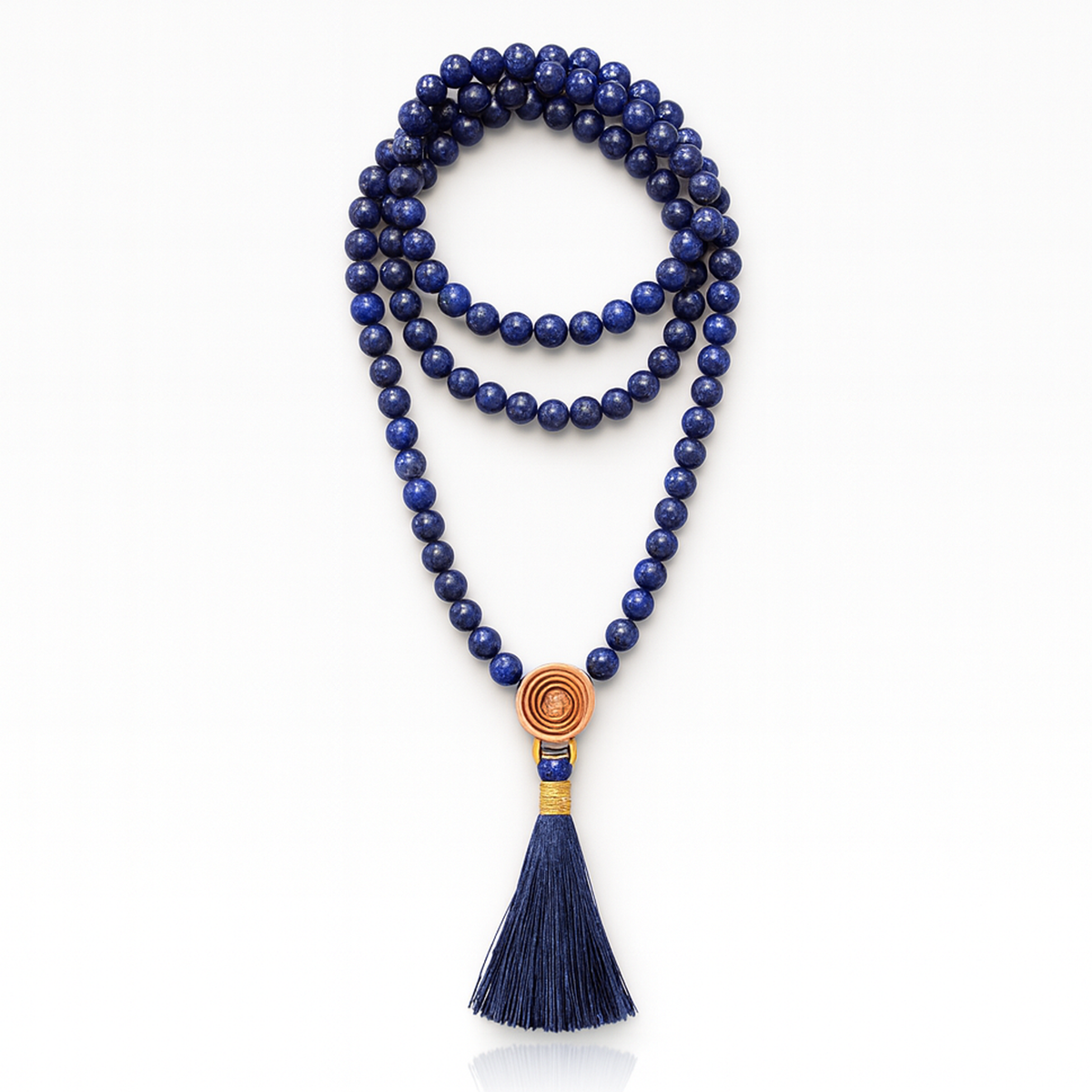 MALA TIBETANA IN LAPISLAZZULI - Intuizione e comunicazione interiore | Scopri su Clorophilla Shop