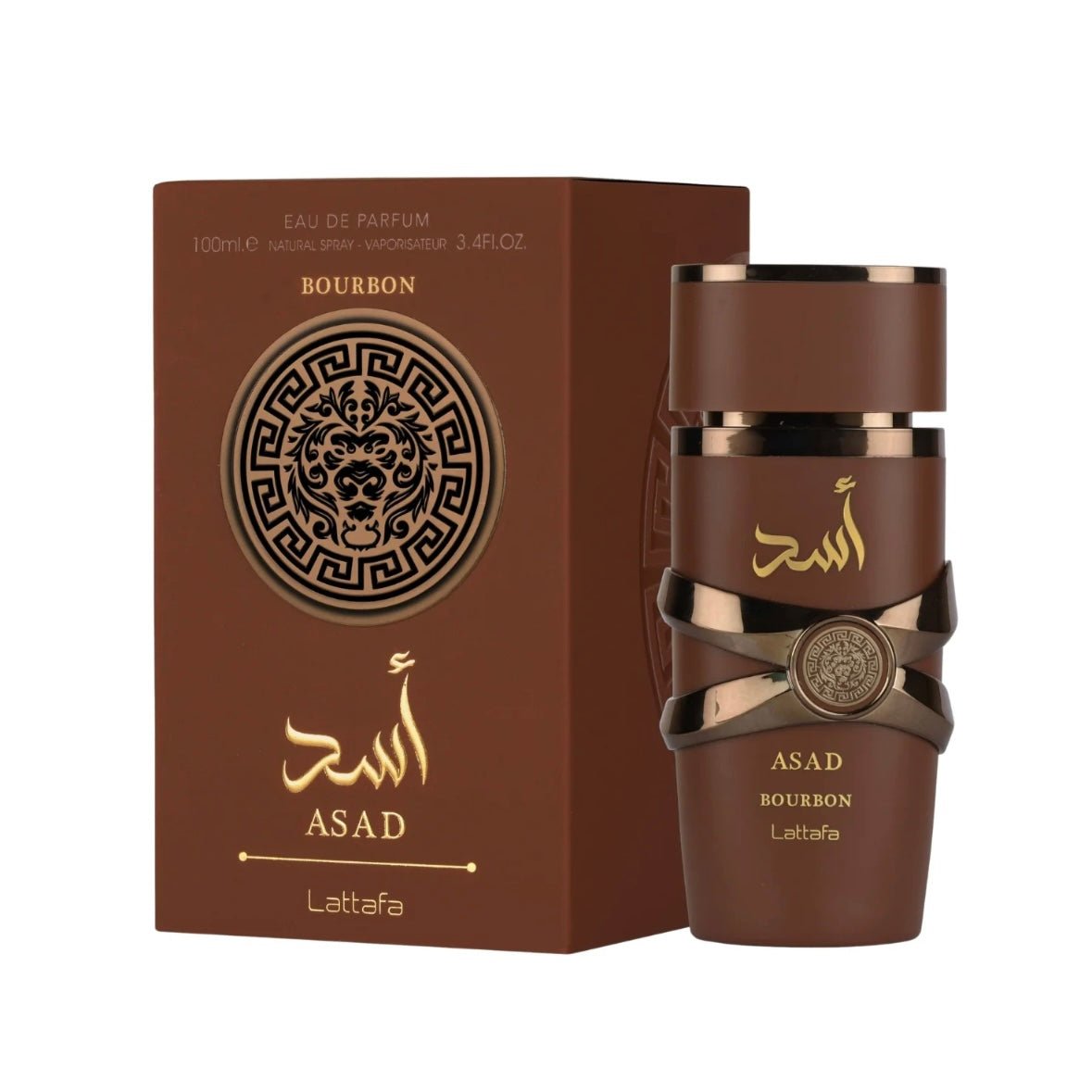 Lattafa ASAD BOURBON Profumo arabo - EDP spray - Clorophilla Shop